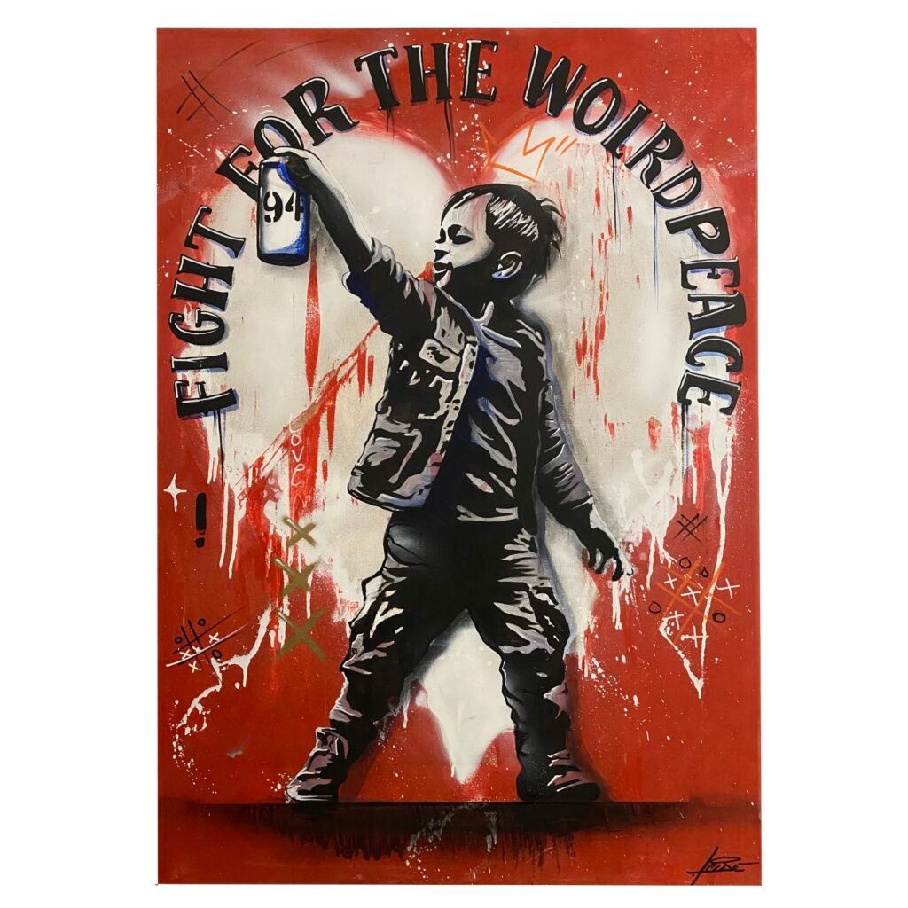 Fight for the world peace