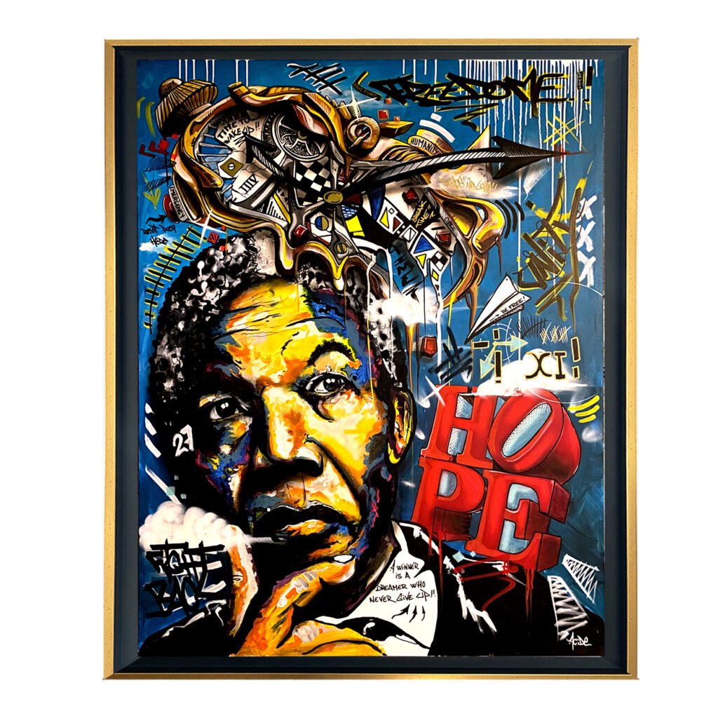 Portrait Nelson Mandela